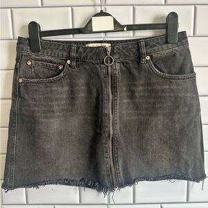 We the Free skirt jeans with zipper/ size 30